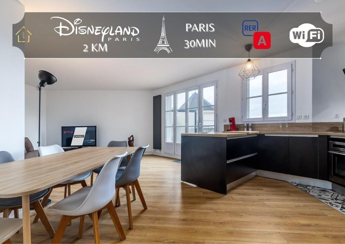 Appart'Hotel Gibraltar Disneyland Paris Serris Bagian luar foto